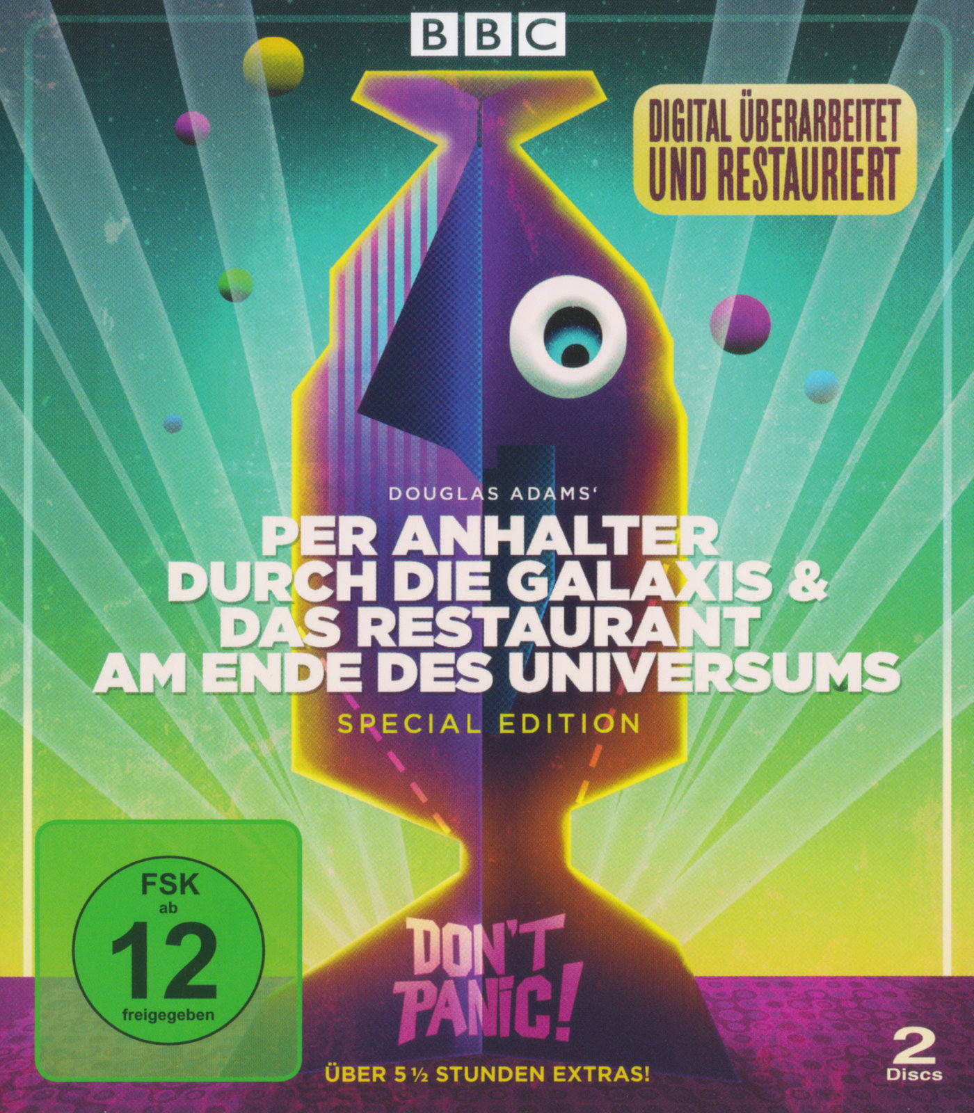 Cover - Per Anhalter durch die Galaxis & Das Restaurant am Ende des Universums.jpg