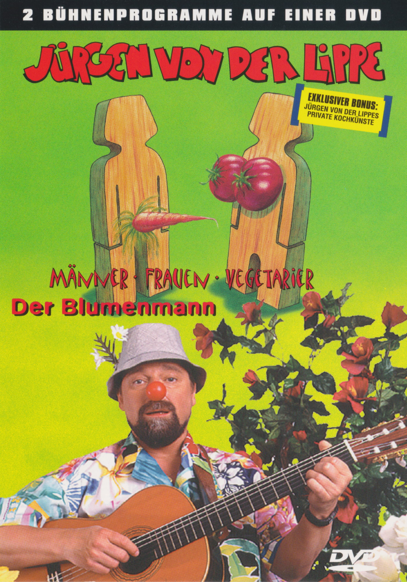 Cover - Jürgen von der Lippe - Der Blumenmann & Männer, Frauen, Vegetarier.jpg